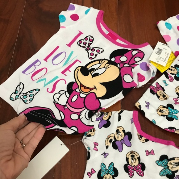 Disney Minnie/Mickey Mouse Pajama - Picture 4 of 5